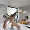 Miniatyrbild 3 av 3: Knivblock - ArteLegno - AL88 - Bokträ - Brun - Modern design