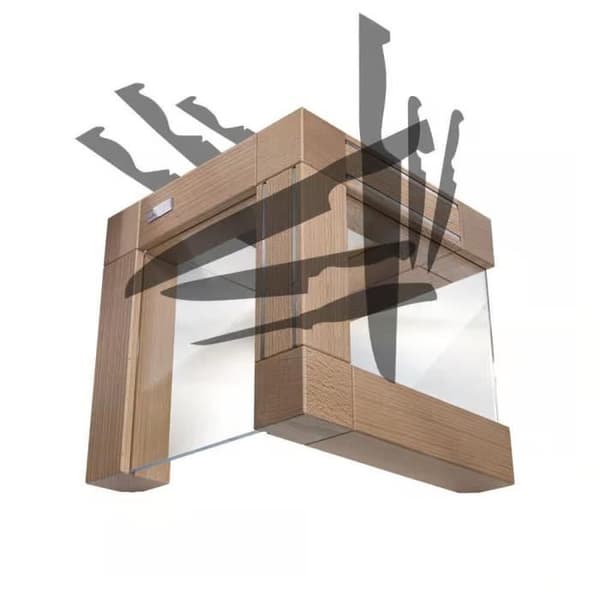 Knivblock - ArteLegno - AL88 - Bokträ - Brun - Modern design