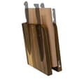Miniatyrbild 3 av 4: ArteLegno magnetisk knivblock i valnöt + skärbräda AL86WL