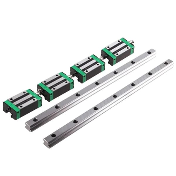 Linjär Guide Rail, Set av 2 stycken, Inkluderar 4 Block, 600, 2HGR20 4 HGH20CA