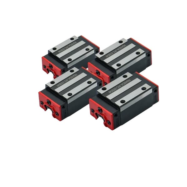 Linjär guidningsblock, jämn glidning, kompatibilitet med CNC-router, 4PCS HGH20CA