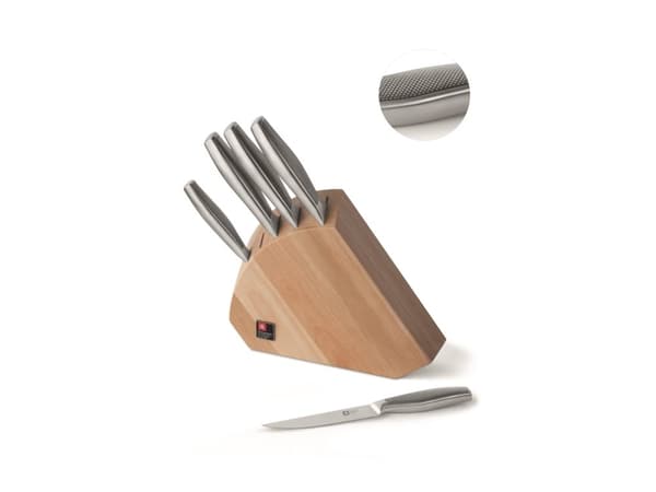 Richardson Sheffield SENSE - 5 stk knivblokk - tre