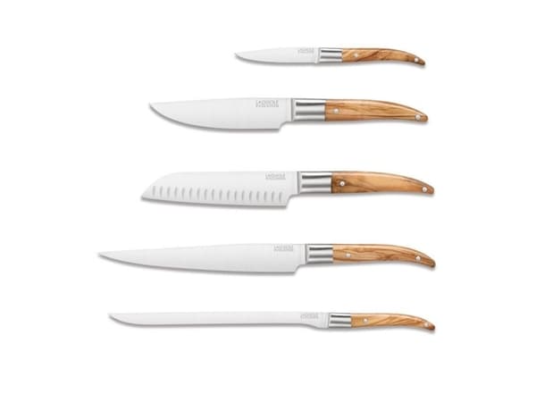 Laguiole Heritage knivsett i 5 deler