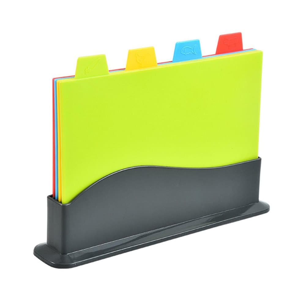 4x Skärbrädor med Ställ