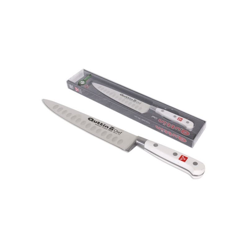 Kitchen Knife Chef Quttin Rostfritt stål Vit (20 Cm)