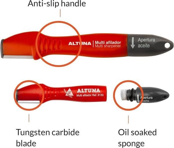 Slipare - vässare - sliptillbehör Altuna - 8130 - MULTIAFILADOR REF.