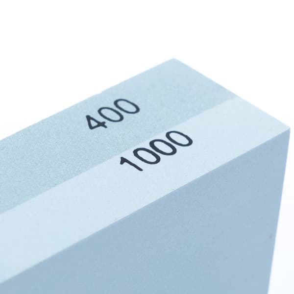 Set med stenar/vässare/vattensten för slipning av knivar med bas (400, 1000, 3000, 8000)