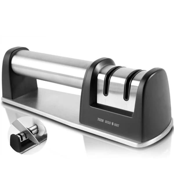 Professionell slaktare kök manuell kniv och saxvässare med handtag Universal Portable Bladslipning Snabb skärning