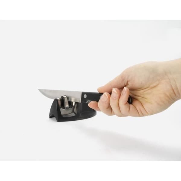 EQUINOX Knivslip 9x5x4 cm svart
