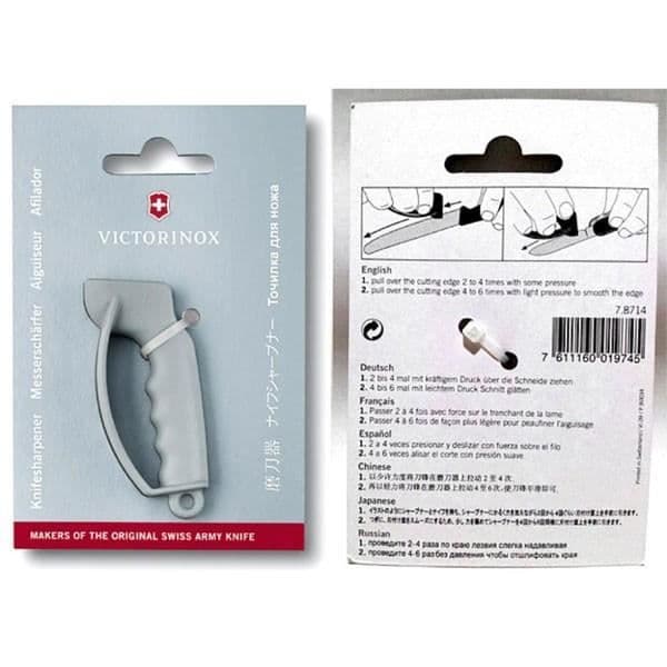 Fickvässare. Victorinox. Sharpy.