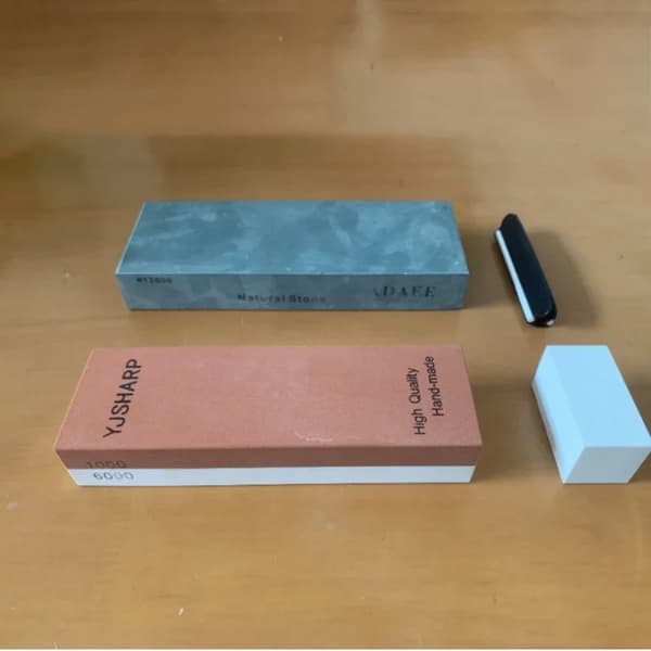 Whetstone Slibesten Sæt, 1000/6000 Korn, Miljøvenligt Design,ADAEE, 1000 6000 12000