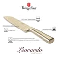 Miniatyrbild 3 av 7: Stål Santoku Kniv Berlinger Haus 17,5cm Bh-2829 Guld Lumarko!