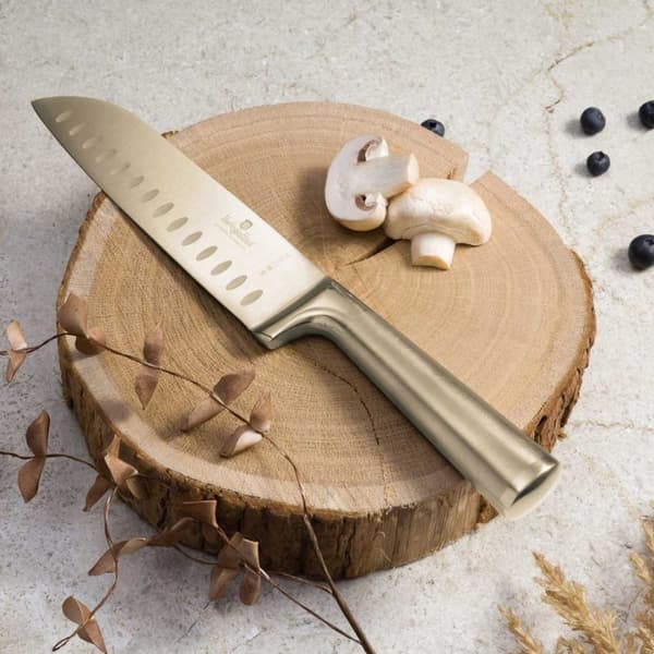 Stål Santoku Kniv Berlinger Haus 17,5cm Bh-2829 Guld Lumarko!