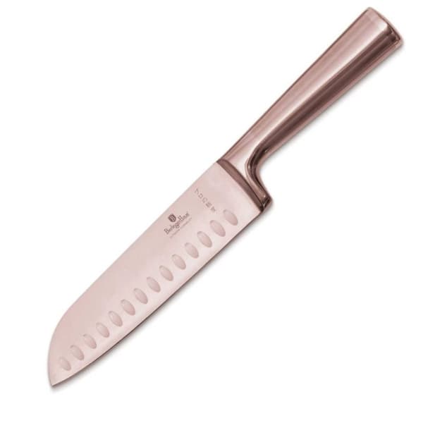 Stål Santoku Kniv Berlinger Haus 17,5cm Bh-2935 Roséguld Lumarko!