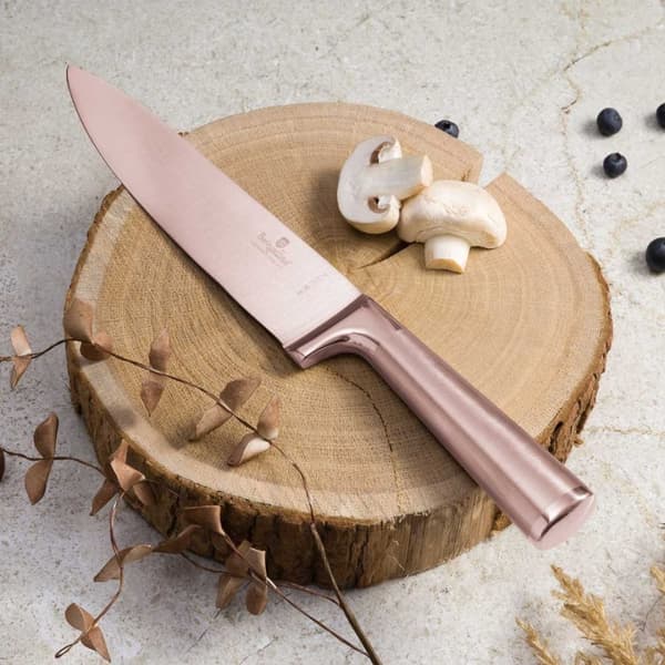 Berlinger Haus Teräksinen kokkiveitsi 22 cm Bh-2934 Ruusukulta Lumarko!