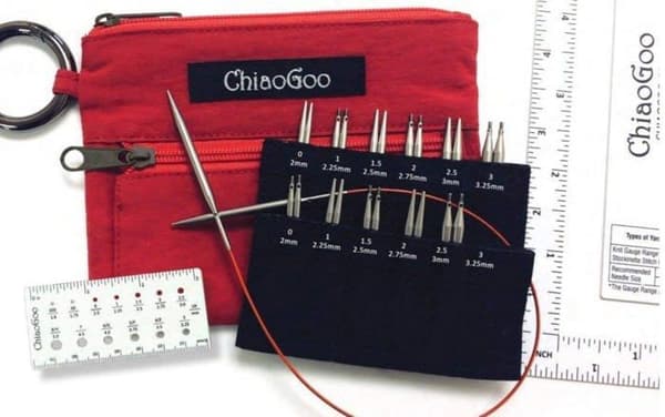 Chiaogoo - 7230-M - Twist (5 + 8 cm, 2,00-3,25 mm) Kort spets utbytbara cirkulära Aedle Tips Pack - 1 st.