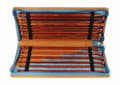 Miniatyrbild 2 av 4: Knitpro sticknål - KP31285 - Ginger Set med jackanålar 35 cm, trä, brun