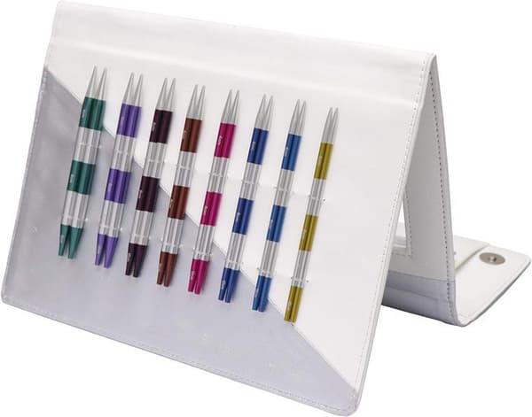 Deluxe stickor Kit - KnitPro - SmartStix - Aluminium - Färgglad - Utbytbar