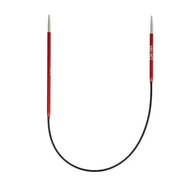 KnitPro Zing rundsticka 25cm 2,50mm - 1st