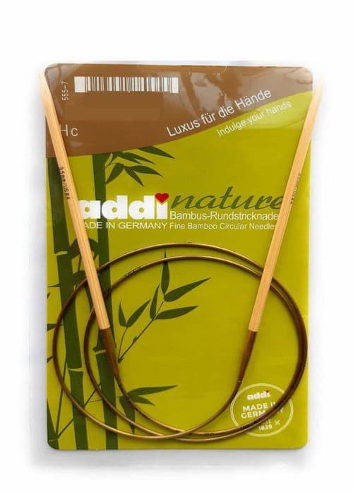 Sticka Gustav selter gmbh - co. kg - 61990 - Addi Bamboo rundstickor 100 cm 6 mm