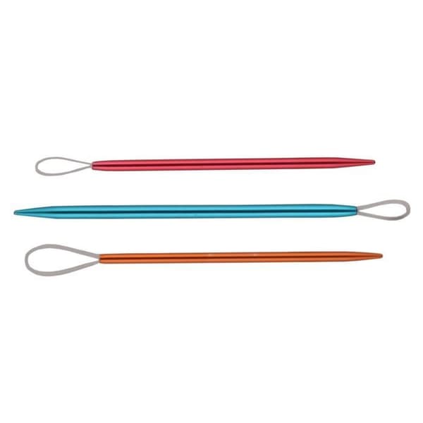 KNITPRO SET MED 3A FLERFÄRG STRICKNINGAR AV ALUMINIUM KP10944