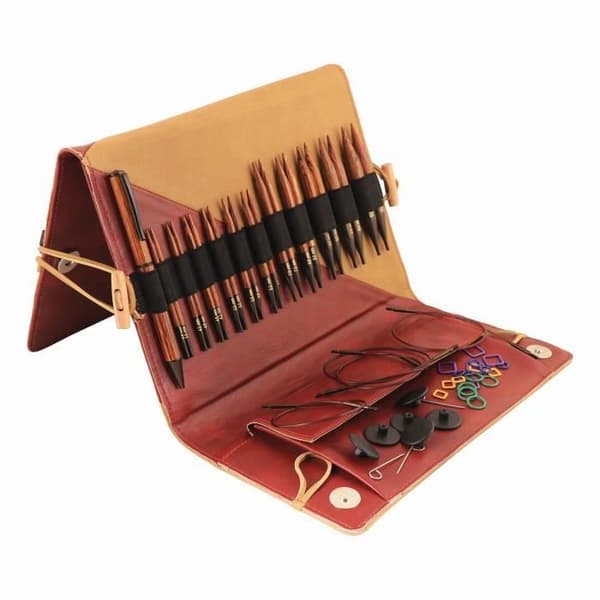 Rundstickor - KnitPro - Ingefära - Utbytbar - Deluxe Set - 11 par