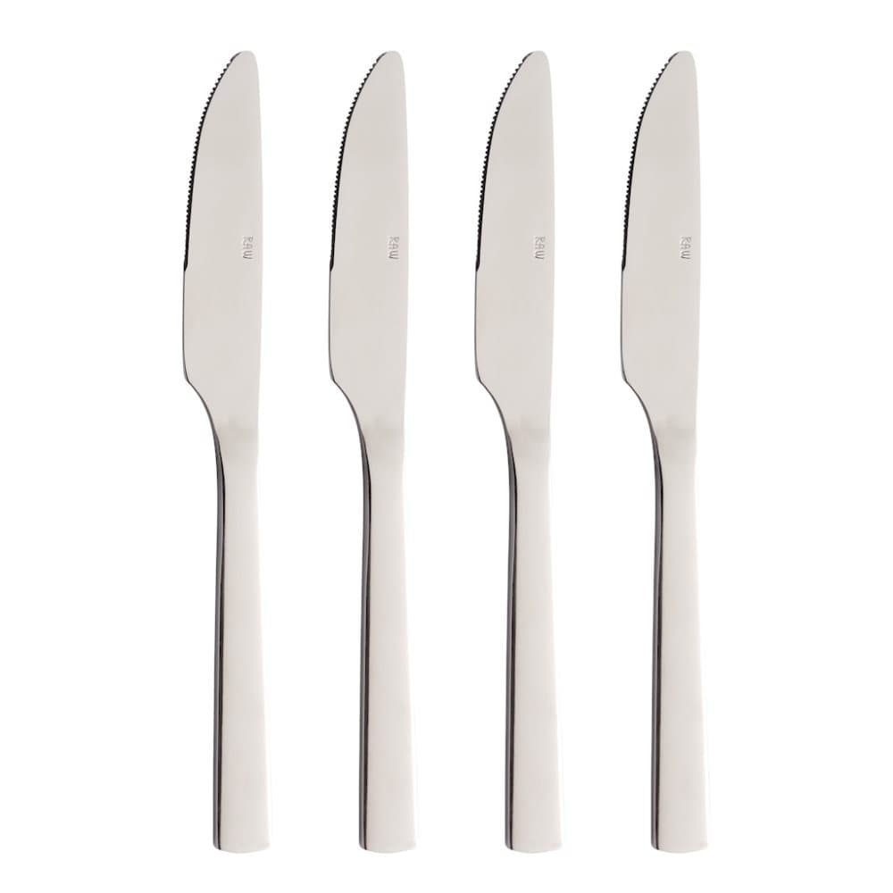 Raw Cutlery Kniv 4-pack Presentask Blank