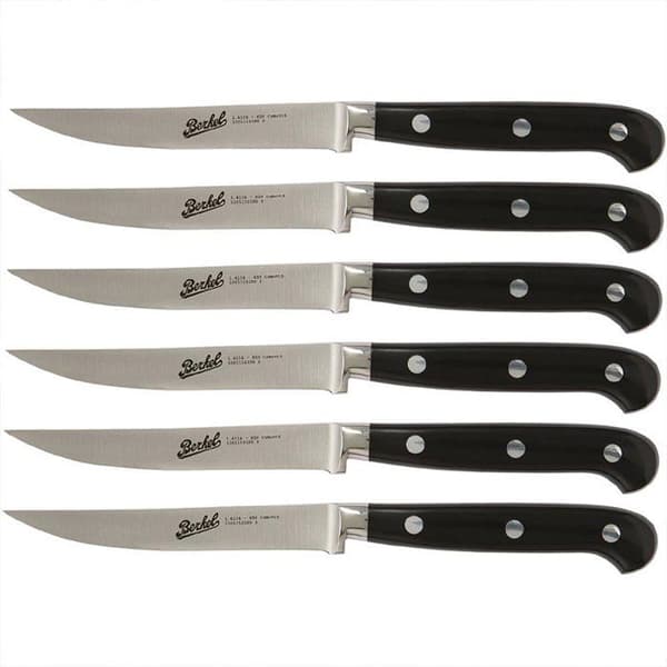 Adhoc Set 6 Black Black Shock Black Lama Knives - Berkel