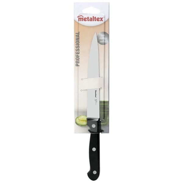 Metaltex Professionel Universal Kokkekniv 28 cm Sort/rustfrit stål