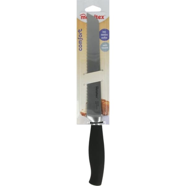 Metaltex Comfort Brödkniv 33 cm Svart/Rostfritt stål