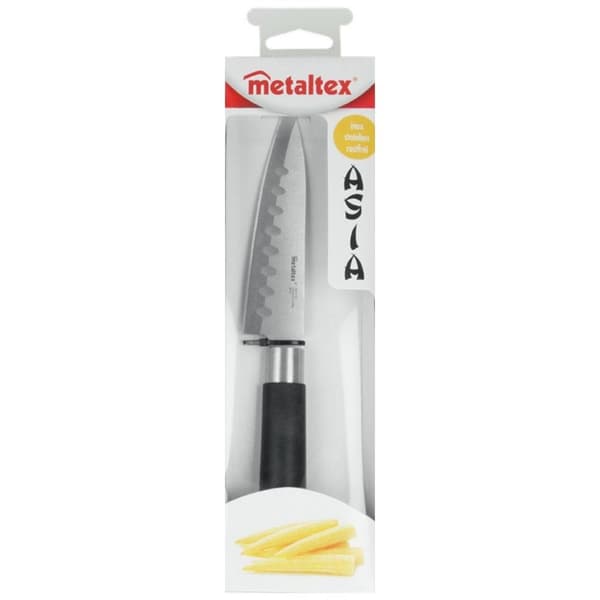Metaltex Asia Lihaveitsi 23 cm musta/ruostumaton teräs