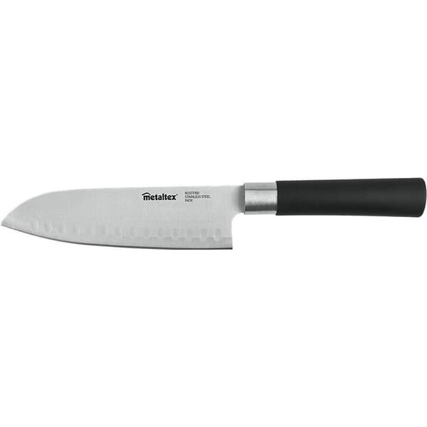Metaltex Asia Santoku veitsi 30 cm Musta/ruostumaton teräs