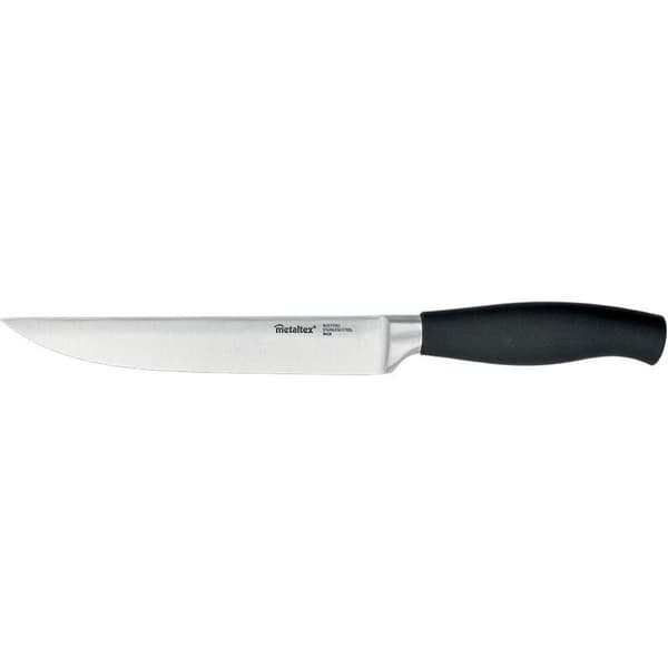 Metaltex Comfort -lihaveitsi 33 cm musta/ruostumaton teräs