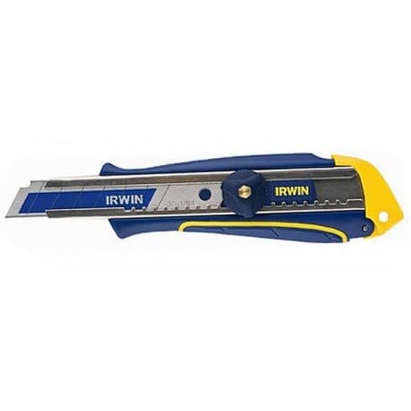 IRWIN STANDARDKNIV MED KNAP 18mm BRUGT KLING