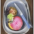 Miniatyrbild 3 av 4: Bon Appetit + Blå Opinel bordskniv