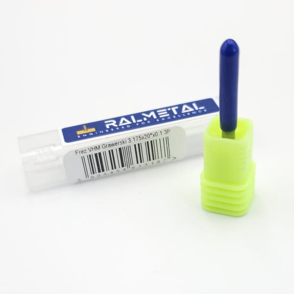 V-Type 3.175 1/8 Graveringsskærer 20 grader x 0,1 mm 3P