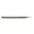 Pikkukuva 3 / 3: VHM kuulaleikkuri alumiinille Fi1 R0,5 x 50 mm 45 HRC