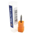 Miniatyrbillede 1 af 5: V-Type graveringsskærer 3.175 mm 1/8' 45° x 0,2 mm VHM 3P
