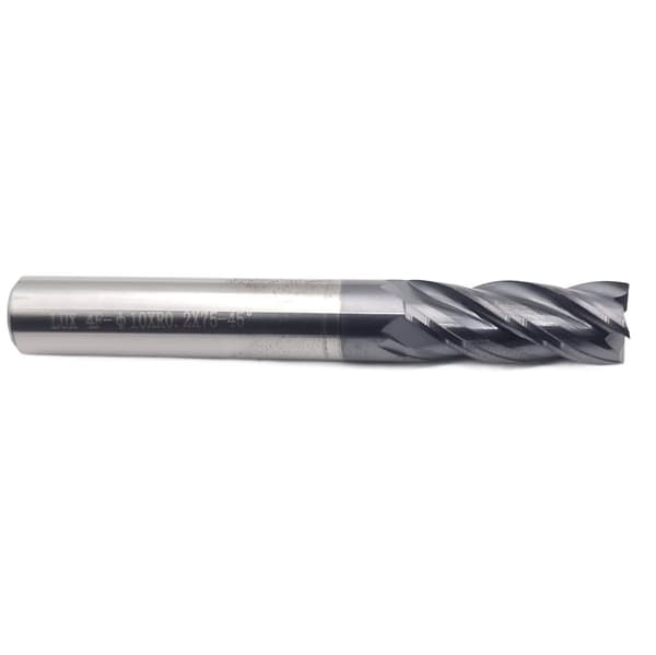 Radialskærer VHM Fi 10 x R 0,2 x 75 mm 45 HRC