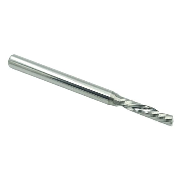 VHM-leikkuri 1P alas leikattu 2,5 x 12 x 3,175 x 38 mm