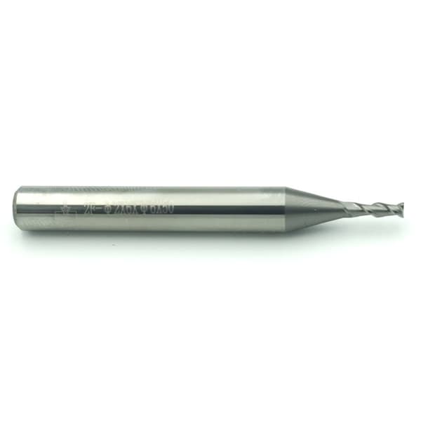 Fræser til aluminium VHM 2 knive 2 x 6 x 6D x 50 mm 45 HRC