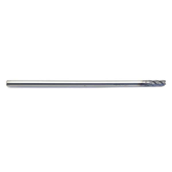 VHM kovametallileikkuri 3 x 8 x 75 mm 4 terää 45 HRC