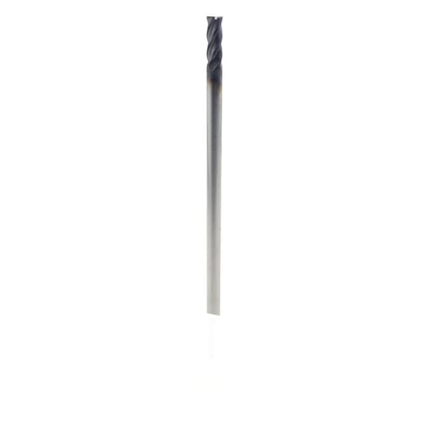 VHM kovametallileikkuri 3 x 8 x 75 mm 4 terää 45 HRC