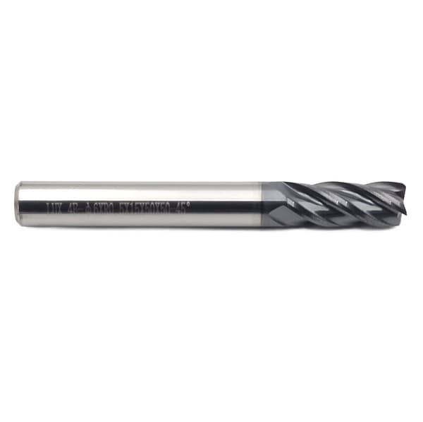 VHM radialskærer Fi6 x R0,5 x 50 mm - 45 HRC