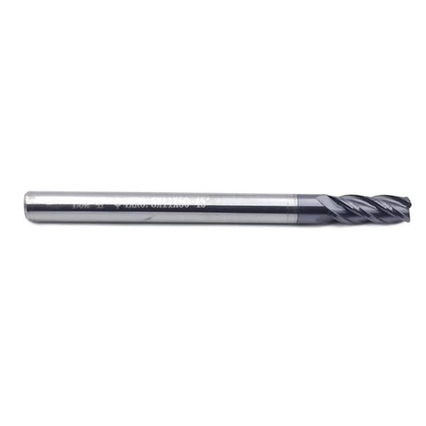 VHM radiaalileikkuri Fi4 x R0,5 x 50 mm - 45 HRC