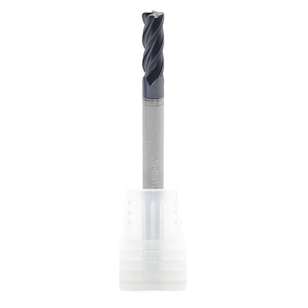 VHM radiaalileikkuri Fi4 x R0,5 x 50 mm - 45 HRC