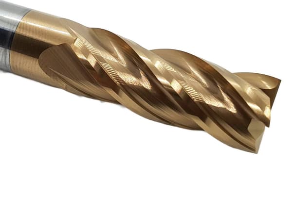 VHM hårdmetal fræser 8 x 20 x 60 mm 4 - Klinger 55 HRC