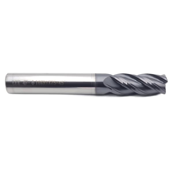 VHM radialskärare Fi10 x R1 x 75 mm - 45 HRC!
