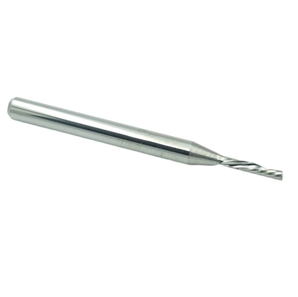 VHM skærer 1P Down Cut 2 x 12 x 3.175 x 38 mm
