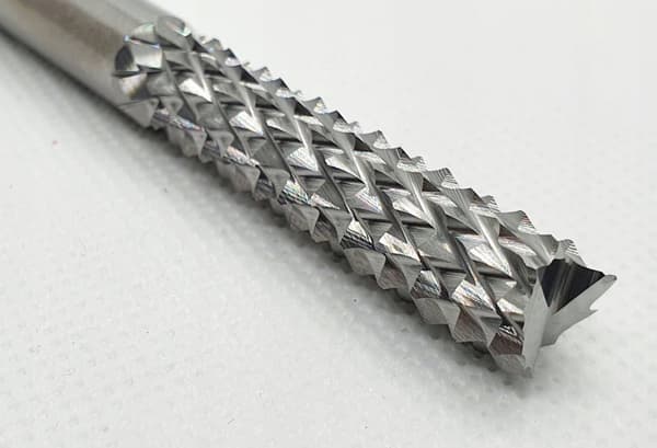 Diamant Multi-Tip PCB VHM fræser 6 x 17 x 50